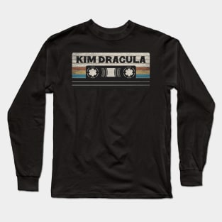 Kim Dracula Mix Tape Long Sleeve T-Shirt